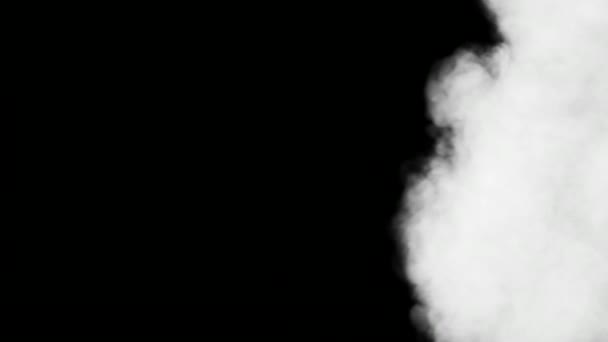 Transición de vapor de vapor de humo niebla — Vídeos de Stock