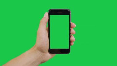 Akıllı Telefon Yeşil Ekran 'a tıklayın