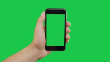 Akıllı Telefon Yeşil Ekran 'a tıklayın