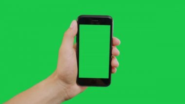 Akıllı Telefon Yeşil Ekran 'a tıklayın