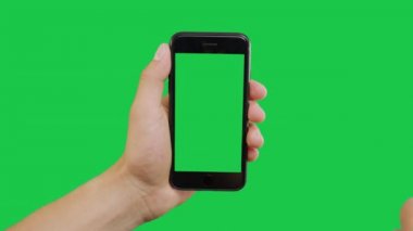 Akıllı Telefon Yeşil Ekran 'a tıklayın
