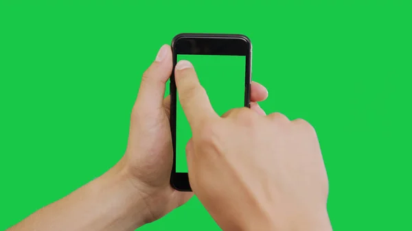 Click Smartphone Green Screen
