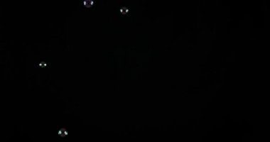 siyah arka plan üzerine izole çorba kabarcıklar.