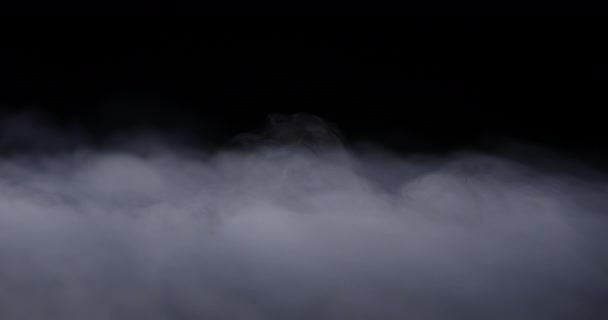 Niebla realista de nubes de humo de hielo seco — Vídeo de stock