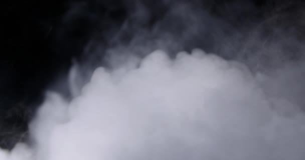 現実的なドライアイス煙雲霧 — ストック動画