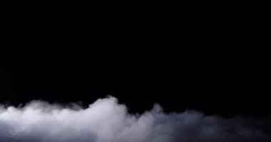 Gerçekçi kuru buz dumanı bulutu sisi