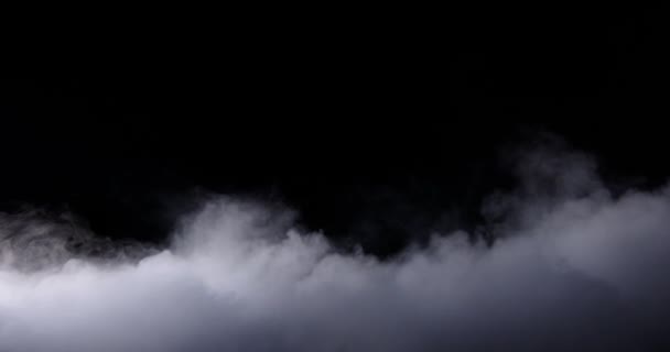 Niebla realista de nubes de humo de hielo seco — Vídeo de stock