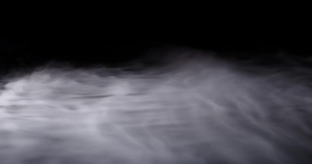 Realistiske røykskyer av tørris - tåke – stockvideo