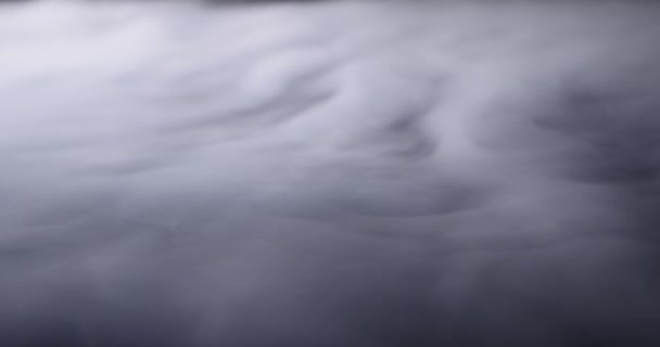 Realistische Trockeneis Rauch Wolken Nebel — Stockvideo