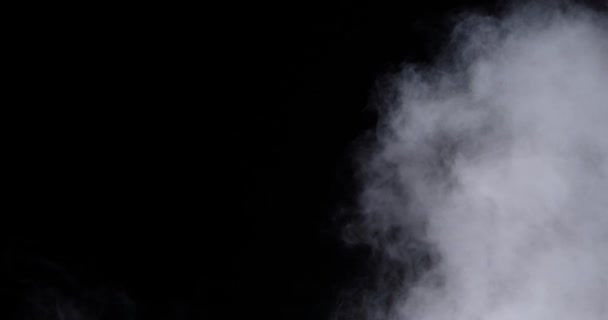 Niebla realista de nubes de humo de hielo seco — Vídeos de Stock