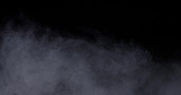 Gerçekçi kuru buz dumanı bulutu sisi — Stok video