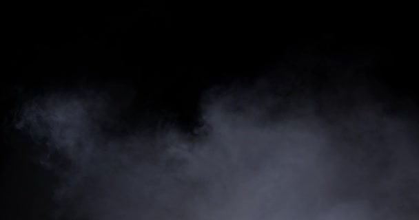 Gerçekçi kuru buz dumanı bulutu sisi — Stok video