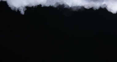 Gerçekçi kuru buz dumanı bulutu sisi