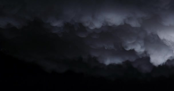 Brume réaliste de nuages de fumée de glace sèche — Video