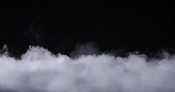 Realistic Dry Ice Smoke Clouds Fog — Stock Video