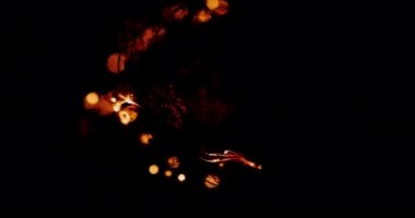 çelik yün yanıyor.