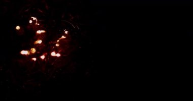 çelik yün yanıyor.