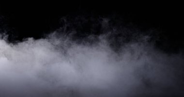 Gerçekçi kuru buz dumanı bulutu sisi