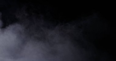 Gerçekçi kuru buz dumanı bulutu sisi