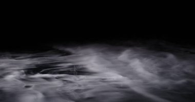 Gerçekçi kuru buz dumanı bulutu sisi