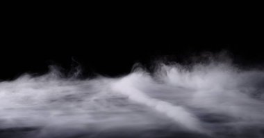 Gerçekçi kuru buz dumanı bulutu sisi