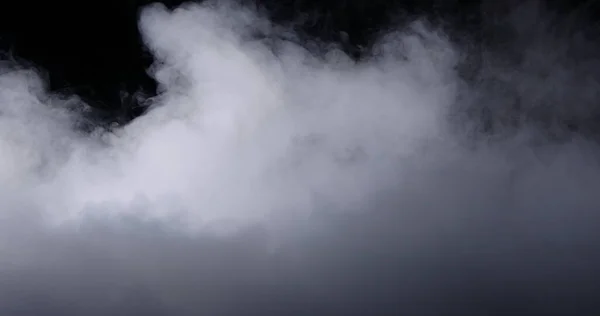 Realistische droge ijsrook wolken mist — Stockfoto
