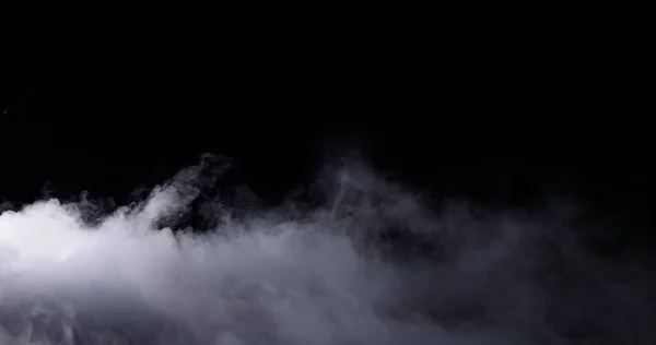 Realistické suchý led kouř mraky mlha — Stock fotografie