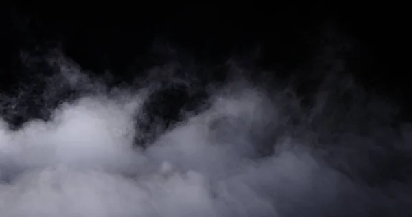 Realistic Dry Ice Smoke Clouds Fog — Stock Photo, Image