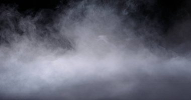 Gerçekçi kuru buz dumanı bulutu sisi