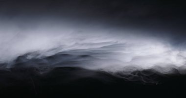 Gerçekçi kuru buz dumanı bulutu sisi