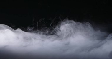 Gerçekçi kuru buz dumanı bulutu sisi