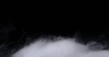 Gerçekçi kuru buz dumanı bulutu sisi