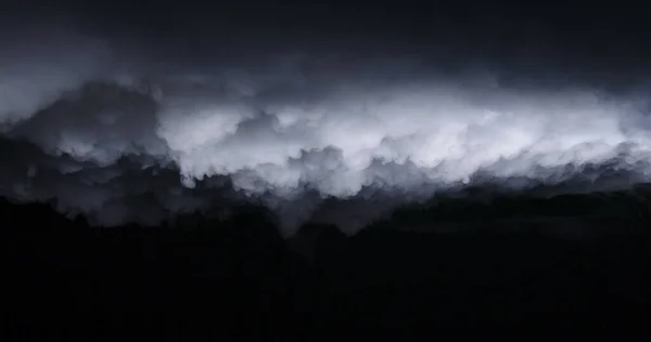 Brume réaliste de nuages de fumée de glace sèche — Photo