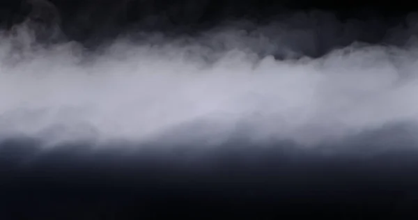 Realistische droge ijsrook wolken mist — Stockfoto