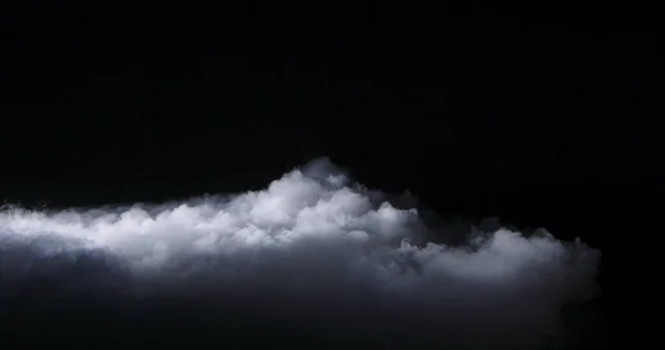 Gerçekçi kuru buz dumanı bulutu sisi — Stok fotoğraf