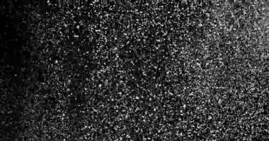 Kara Arkaplanda Hızlı Kar Uçuyor