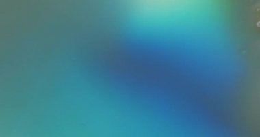 Mavi Yüzeyde Saykodelik Renkler