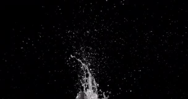 Wasser steigt auf — Stockvideo