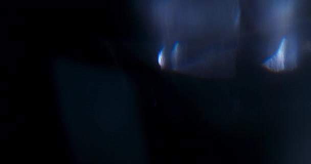 Prisma-Linsen-Leuchtfeuer — Stockvideo
