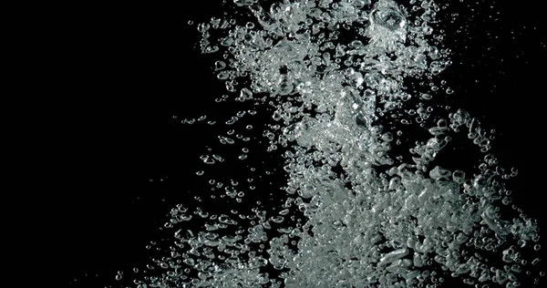 Bruisende Bubbels Die Zich Het Water Verspreiden — Stockfoto