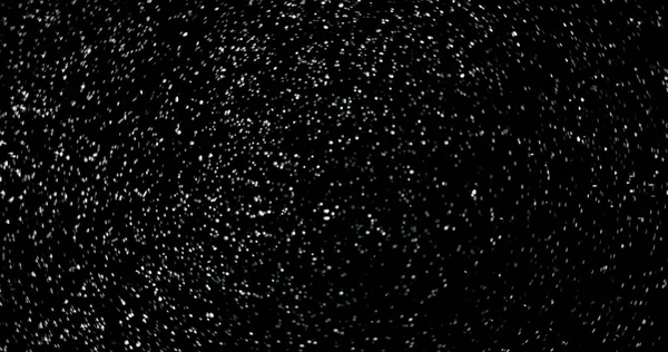Havada Süzülen Toz Parçacıkları Bulutu Klip Izole Edilmiş Siyah Bir — Stok fotoğraf