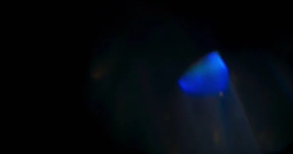 Gökkuşağı Prism Işığı Prism Prism Gökkuşağı Işık Işıkları Siyah Arkaplanda — Stok fotoğraf