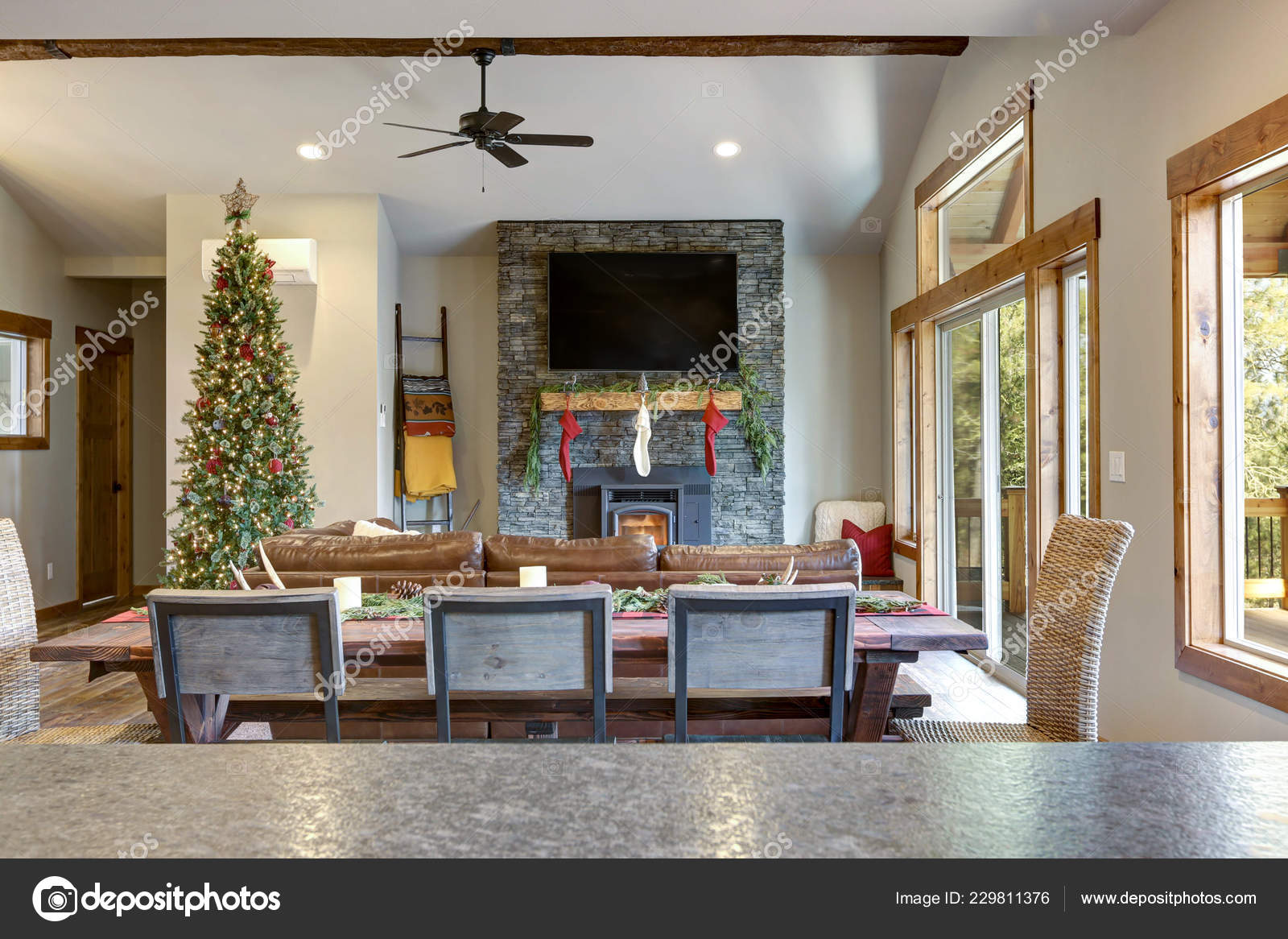 Pictures Brick Fireplace Surround Living Room Interior Stone