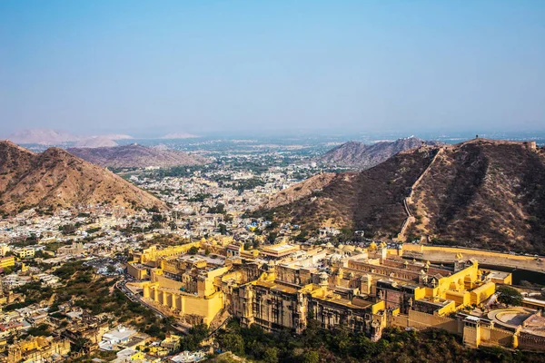 Amer Fort Dúsított Residence Raja Ember Singha Északi Külvárosában Jaipur — Stock Fotó
