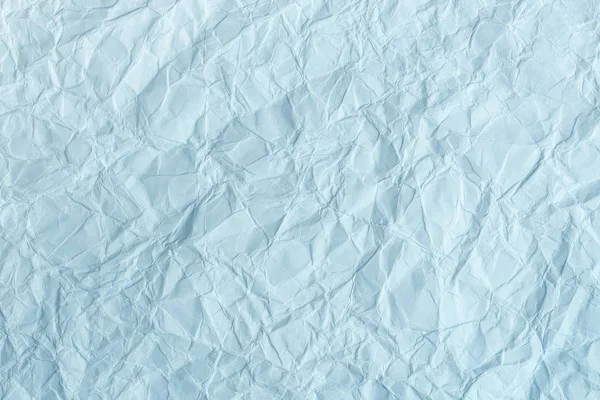Kağıt Yüzeyi Arka Plan Için Mavi Buruşuk — Stok fotoğraf
