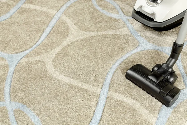 Vacuum Cleaner Carpet Copy Space — Stock Photo, Image