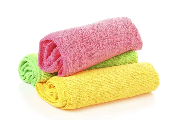 Microfiber cloths Royalty Free Stock Images