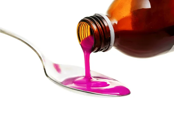 Cough syrup — Stock Photo, Image
