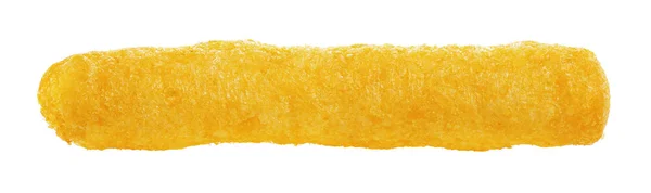 Makro av enkel ostpuff Stockbild