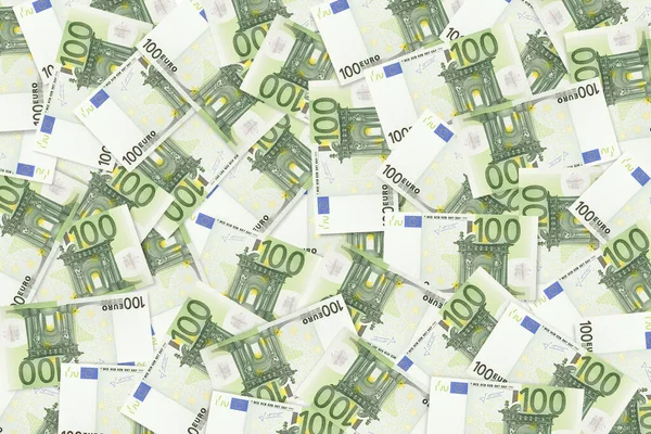 Gran Número Billetes Cien Euros Moneda Europea —  Fotos de Stock